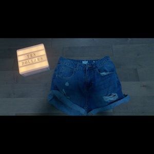 Mom vintage high waisted short